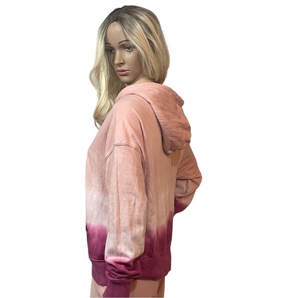 Wildfox Pink and White Tie Dye Hoodie - Picture 5 of 11